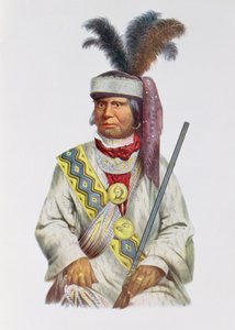 Halpatter-Micco or Billy Bowlegs, a Seminole Chief, illustration from 